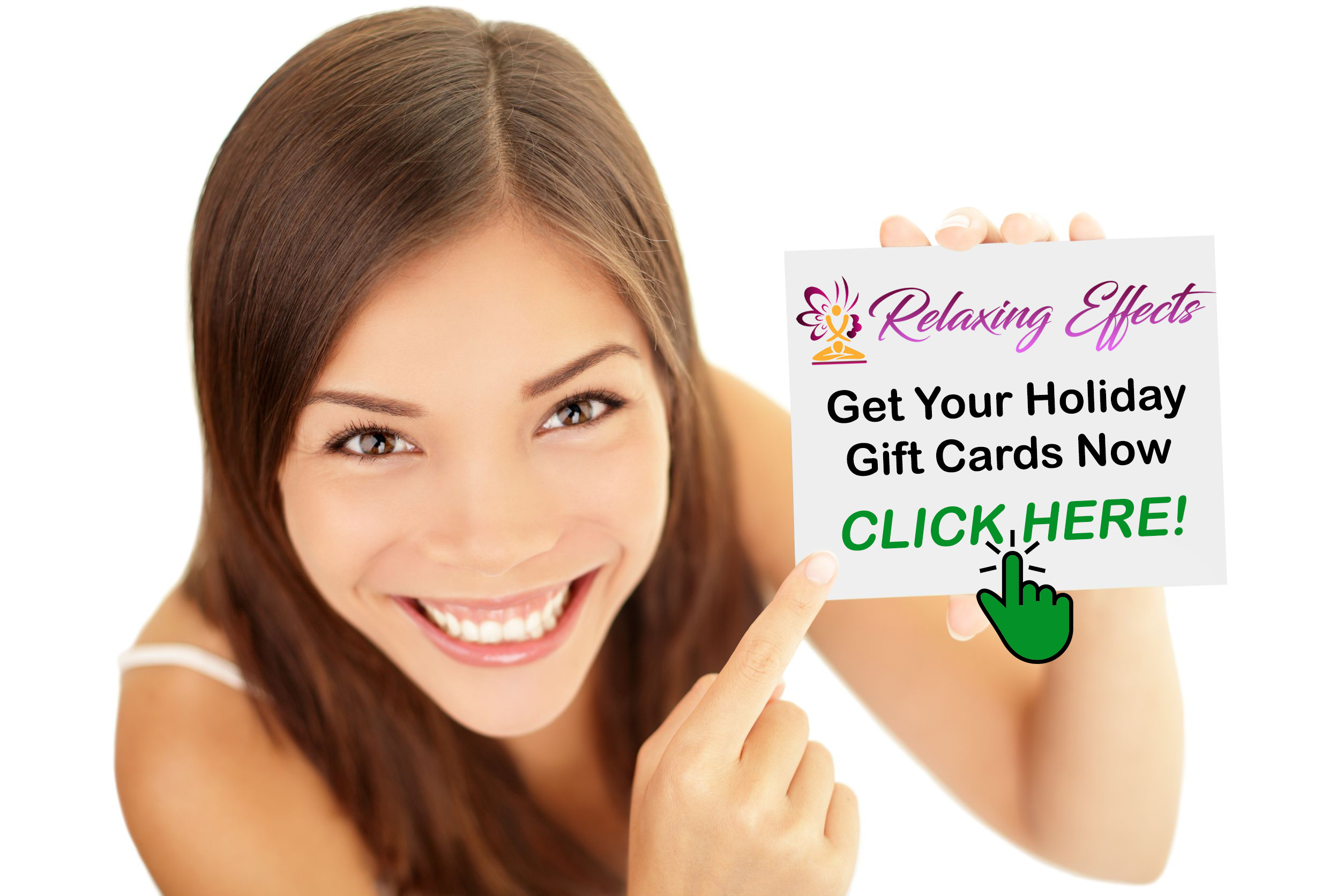11504611 - gift card woman isolated on white background.